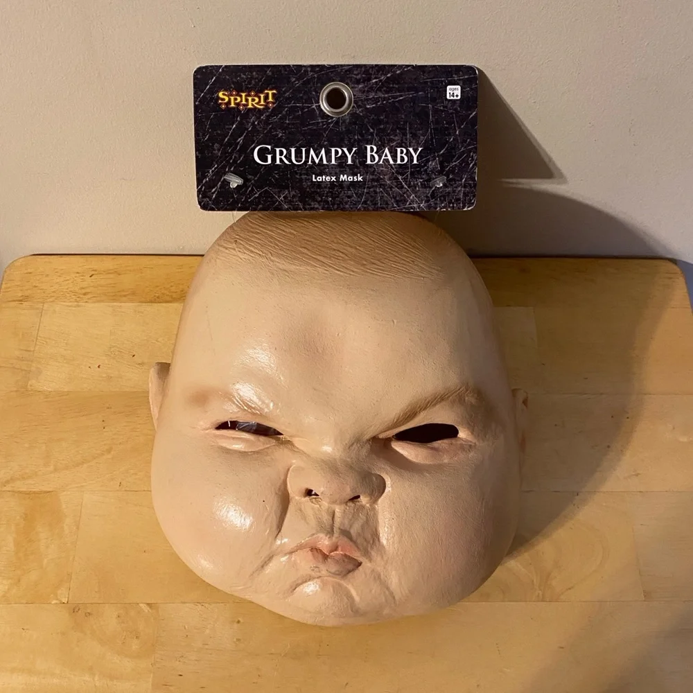 Spirit Tan Grumpy Baby Latex Mask